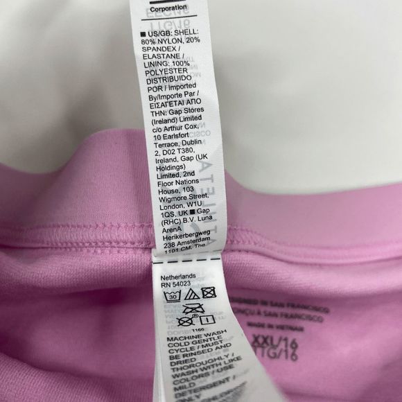 Athleta Girl Free Spirit Bikini Bottom Quartz Pink Size XXL/16 NWT - Picture 3 of 7